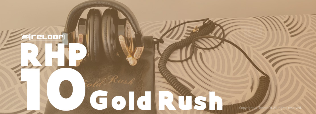 قیمت خرید فروش هدفون دی جی ریلوپ RHP-10 Gold Rush